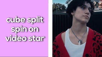 cube split spin on video star :)