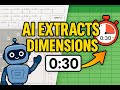 AI Reads Blueprints—Instantly Fills Your Excel Sheet! 🤯 Watch AI Do the Dirty Work Zero Manual Input