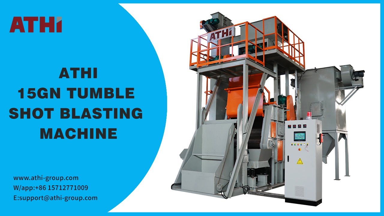 ATHI 15GN  Tumble Shot Blasting Machine