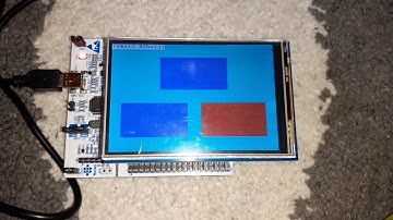 stm32 ili9486 8bit Touch button CubeIde 3.5inch stm32f446re