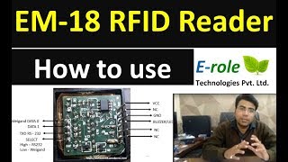 EM18 RFID reader module working