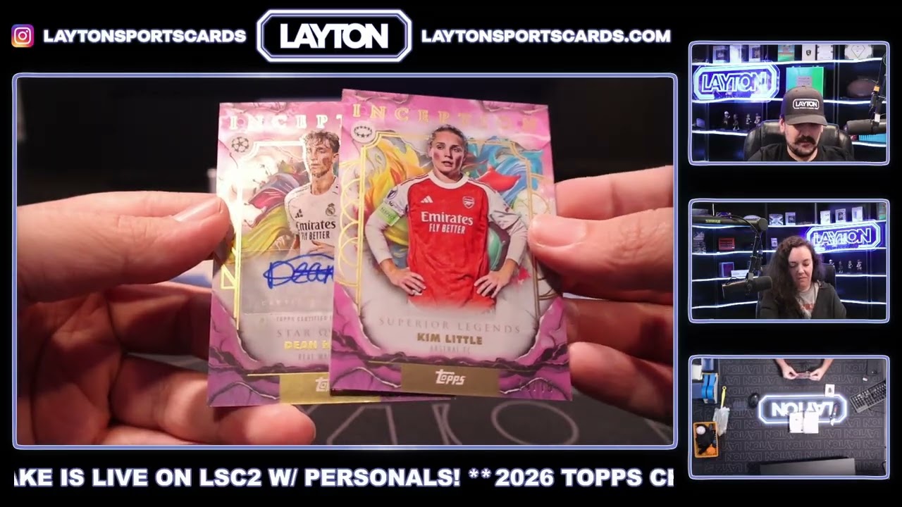 Thumbnail for 2025/26 Topps UEFA Club Competitions Inception Soccer Hobby 8 Box Case Break #1