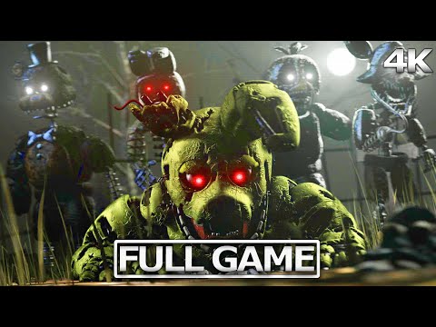 FNAF SECURITY BREACH Gameplay Walkthrough FULL GAME (4K 60FPS) No  Commentary 