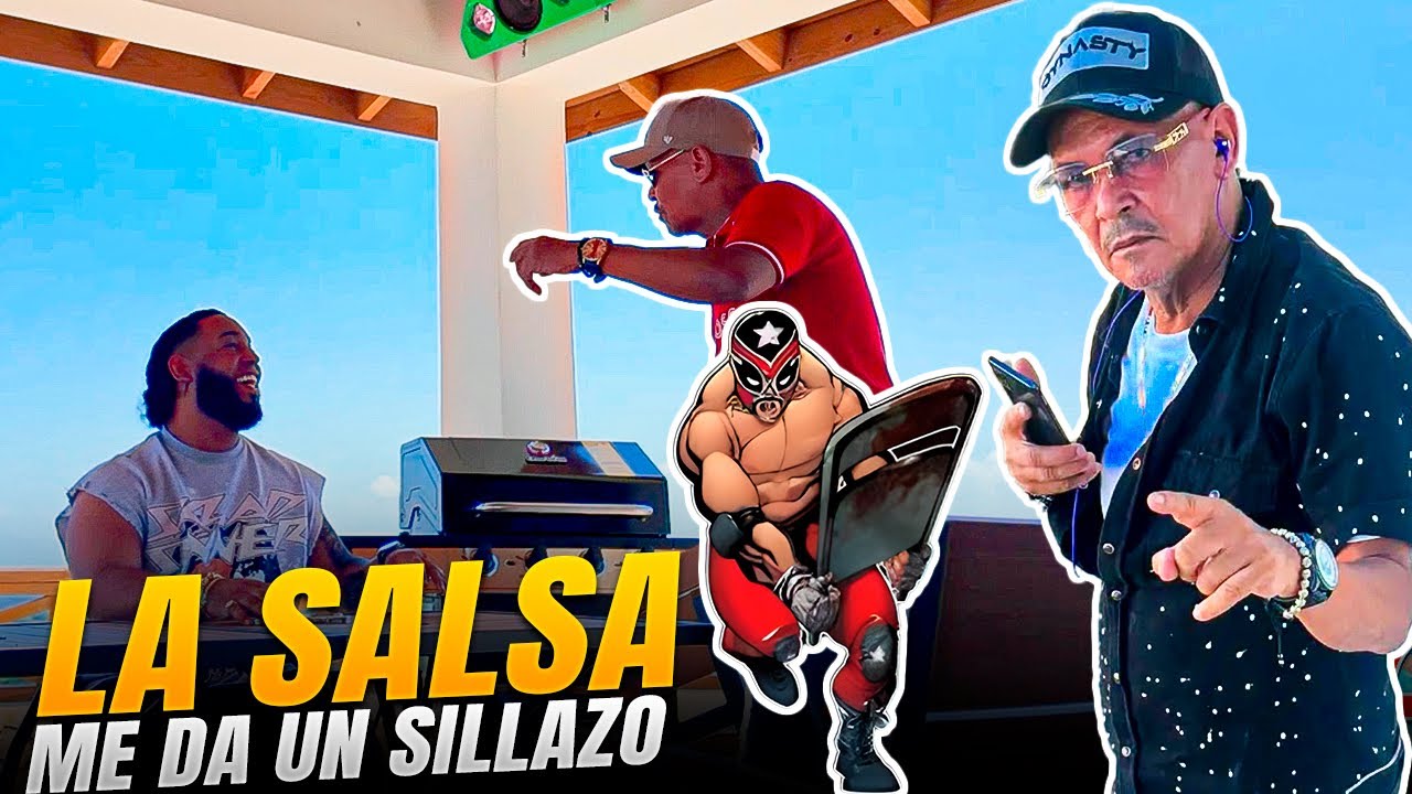 LA SALSA SE MOLESTA CONMIGO Y CASI ME DA UN SILLAZO