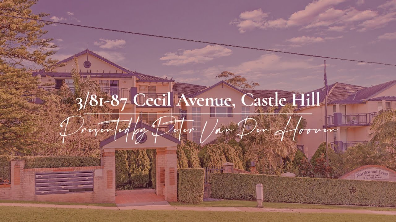 3/81-87 Cecil Avenue, Castle Hill
