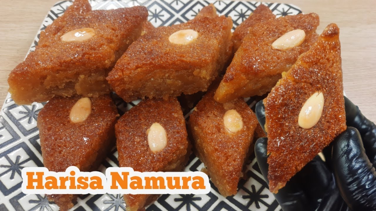 ‪Curso de reposteria árabe SB lección 4 Harisa Namura