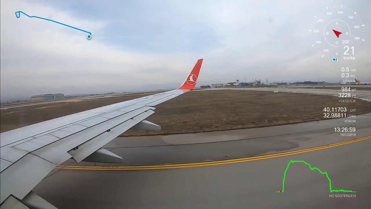 ANKARA'DAN İSTANBUL'A UÇAK YOLCULUĞU FULL