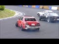 ワザとボロさを強調してドリフトする4ドアセダン軍団のチームドリフトが熱すぎる!!