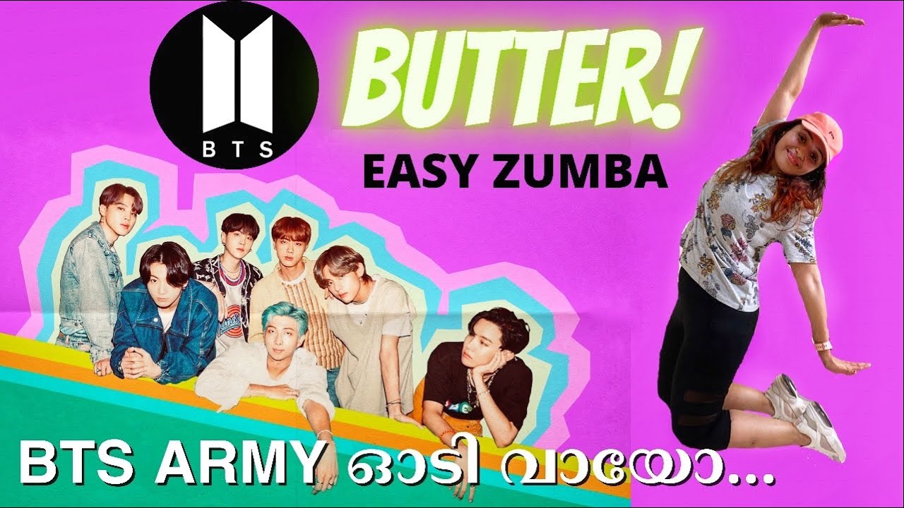 BTS BUTTER ZUMBA BTS dance workout Simply Home by Geetz YouTube