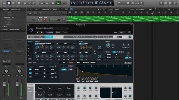 All Logic Pro Alchemy Preset Drum sounds part2