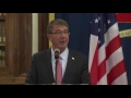 Secretary of Defense Ash Carter and Italy MOD Roberta Pinotti: Joint Press Conference - 10/7/2015