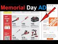 🇺🇸 Memorial Day Home Depot AD