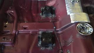 Installing bucket seats in a G Body Malibu