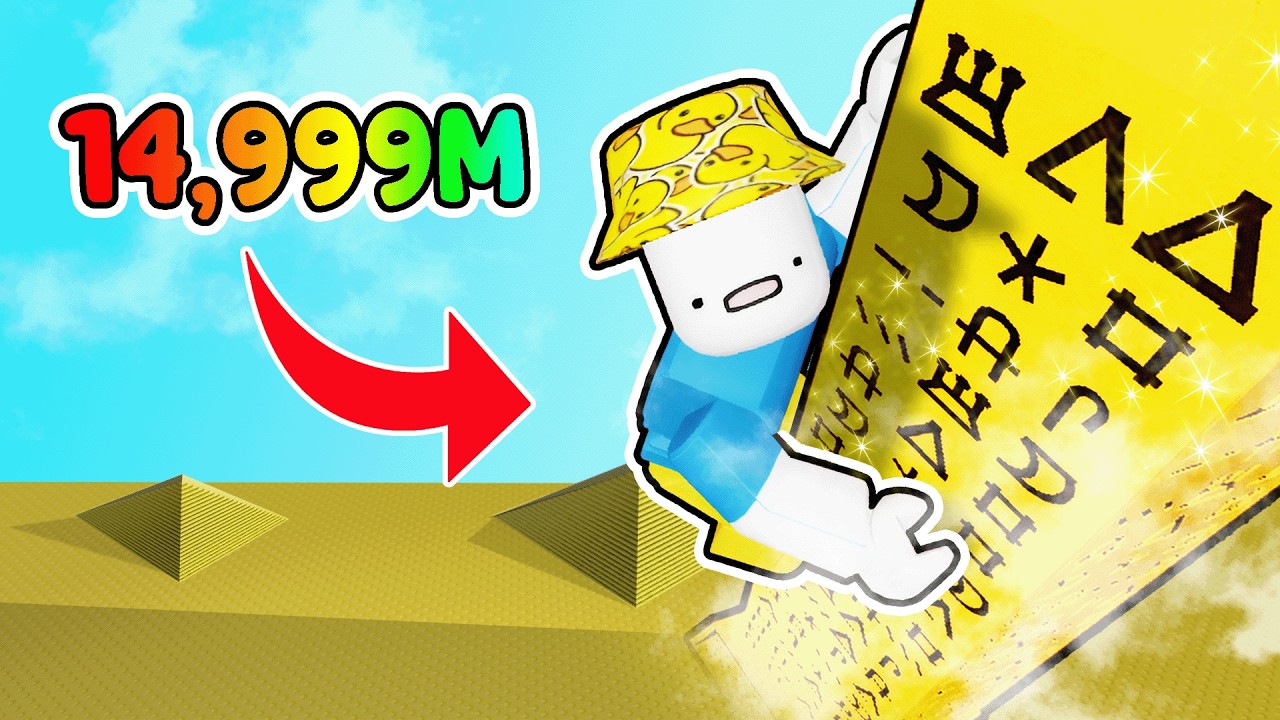 climbing to be the RICHEST in Roblox climb and jump tower...