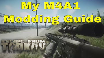 Escape From Tarkov - How I mod my M4A1 - End Game Gun Modding