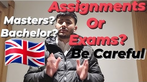 Is Coursework assignment base or exam base in UK Universities | Sheffield Hallam University | Brum