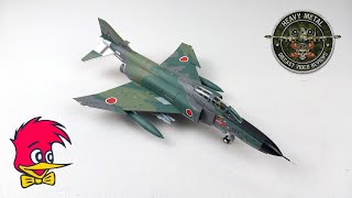 マクドネル・ダグラス RF-4EJ改 ファントムII 航空自衛隊 第501飛行隊 ホビーマスター 1/72スケール ダイキャストモデル レビュー