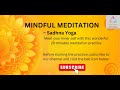 GUIDED MINDFUL MEDITATION | Connect with your inner self #yoga #meditation #innerpeace #ytvideo