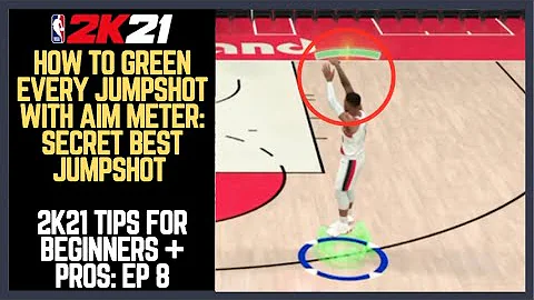 NBA 2K21 How to Shoot : How to Green + Make Every Shot 2K21 Shot Meter Tutorial ! Best Jumpshots #7