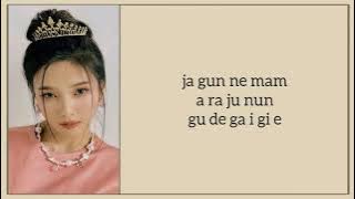 Joy (조이) - Happy Birthday To You | Easy Lyrics