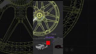 Blender Mercedes Concept Rim Design Workflow
