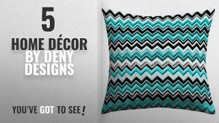 Top 10 Home Décor By Deny Designs [ Winter 2018 ]: Deny Designs Madart Inc. Turquoise Black White