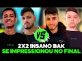 2X2 INSANO! JORDAN E BAK VS. THURZIN E DACRUZ!! THURZIN NERDOU NO FINAL!