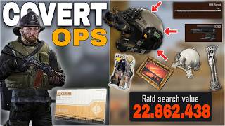 22m Loot as COVERT OPS Forbidden Zone🔥Arena Breakout