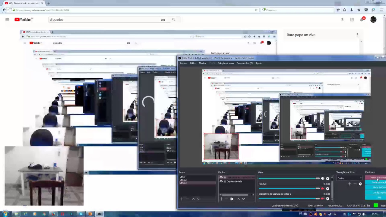 Transmissão ao vivo de Dropados