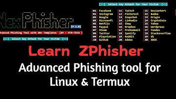 ZPhisher Phishing Tutorial on Termux -  How To Install & Run ZPhisher on Termux