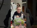 Распаковка продуктов