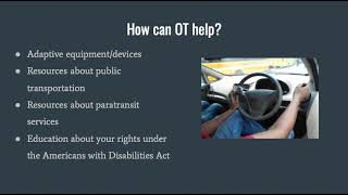 Driving and Transportation After a Stroke