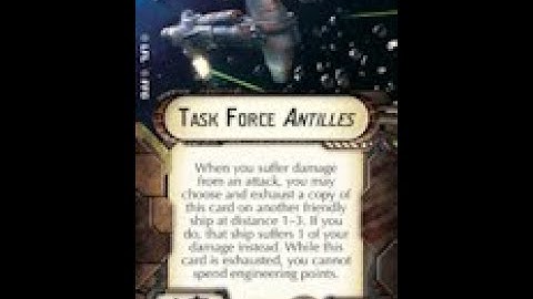 How-to use Title "Task Force Antilles" - Star Wars Armada Explained (SWAE)