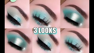 NEW COLOURPOP MINT TO BE EYESHADOW PALETTE  TUTORIAL| 3 LOOKS