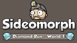 Sideomorph - Diamond Run Walkthrough - World 1 screenshot 5