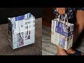 How To Make an Eco Friendly Paper Bag Using Newspaper!