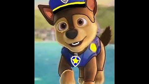 How to draw paw patrol the movie Chase ( Speed painting )