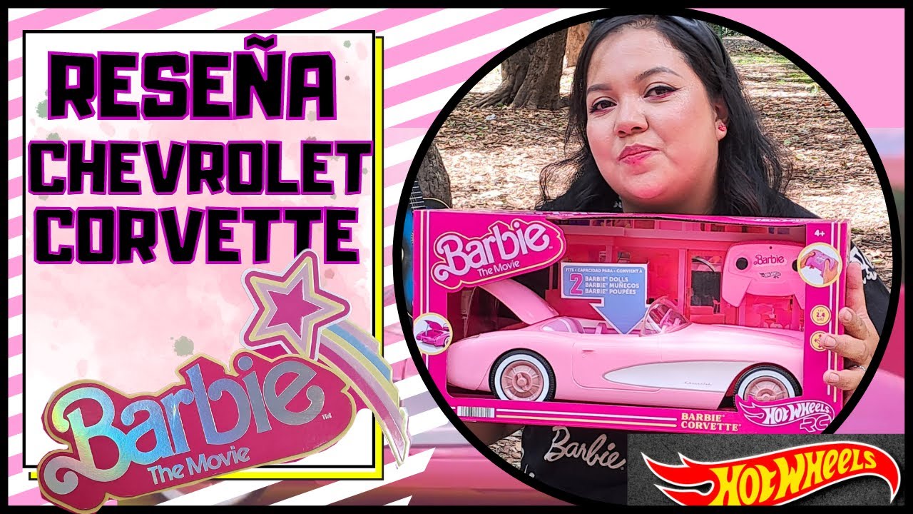 Carro Hot Wheels RC Corvette Rosa com Controle Remoto do Filme Barbie: The  Movie « Blog de Brinquedo