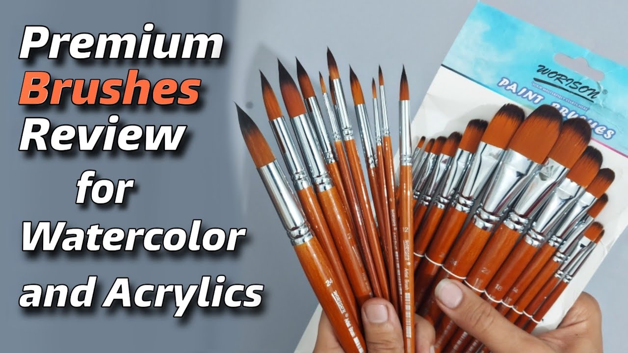 10 Best Brushes for Painting for Acrylics and Oils 