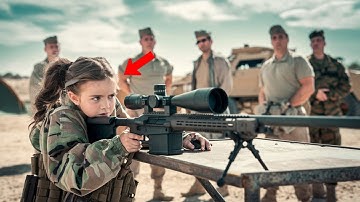 Colonel Laughs At Little Girl