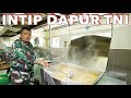 Intip Dapur dan Proses Memasak Makanan untuk Prajurit TNI