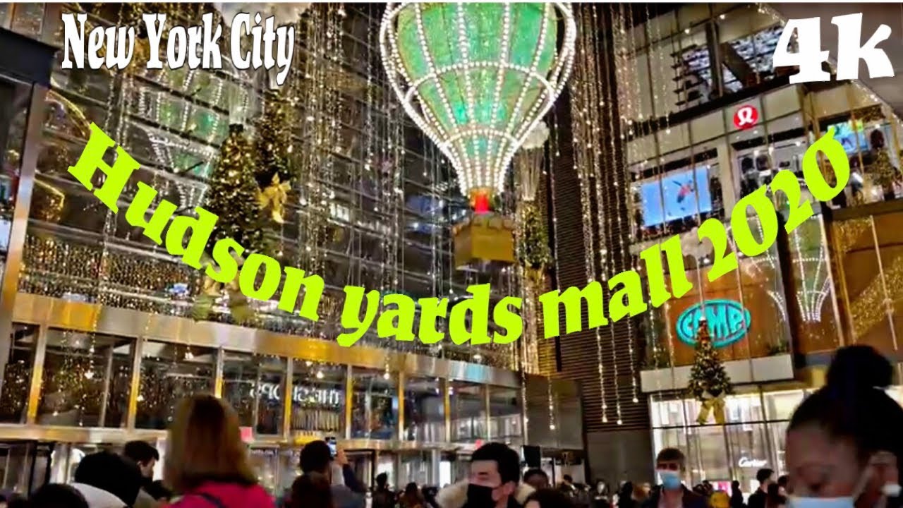 Hudson Yards Christmas Walk / New York City Walking Tour 2020 YouTube