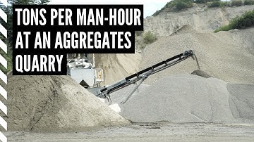 What is Tons Per Man Hour at an Aggregates Quarry