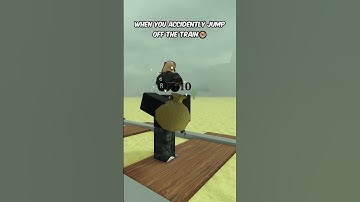 Accidentally Jumping Off the Train in Deadrails 💀 #roblox #deadrails