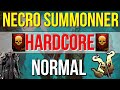 Diablo 2 resurrected battre le normal  facilement avec le necro summonner en hardcore