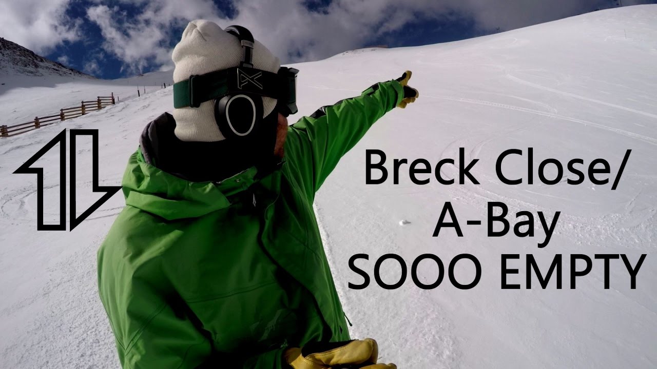 Breck Closing Day and Abasin Today YouTube
