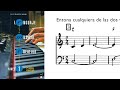 Ejercicio de entonación nivel 1/1-3 (backing track)