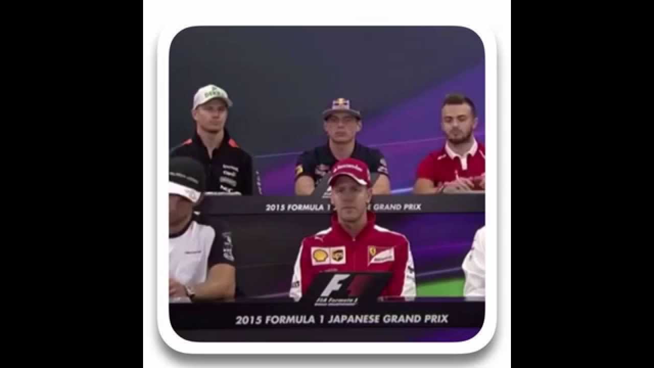 MAD Max Verstappen Serious As ever in  post race conference Japan about No to Swap with Sainz
