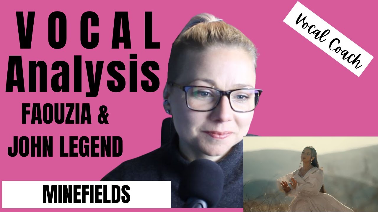 Faouzia and John Legend Minefields Vocal Coach Reaction & Analysis -  How you can sing like Faouzia