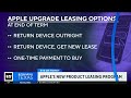 Apple's new product leasing program